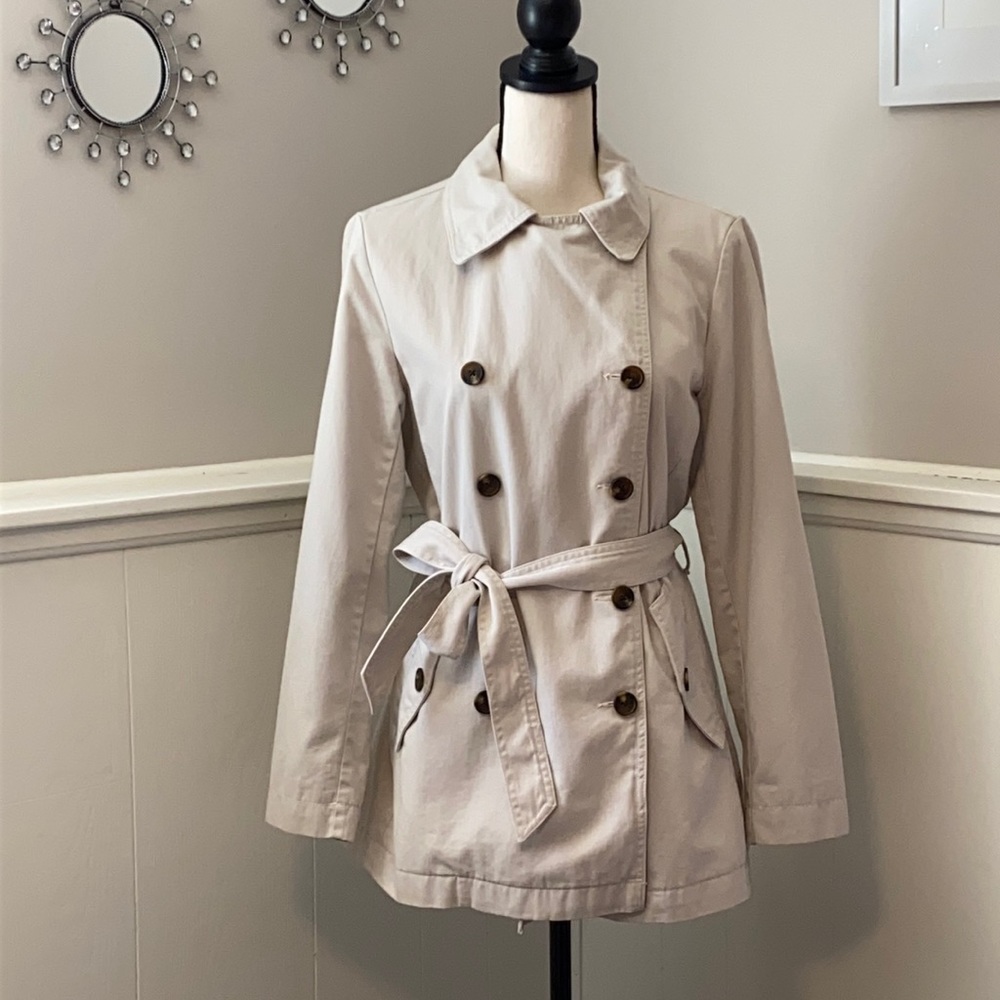 Gap Trench Coat Size Small